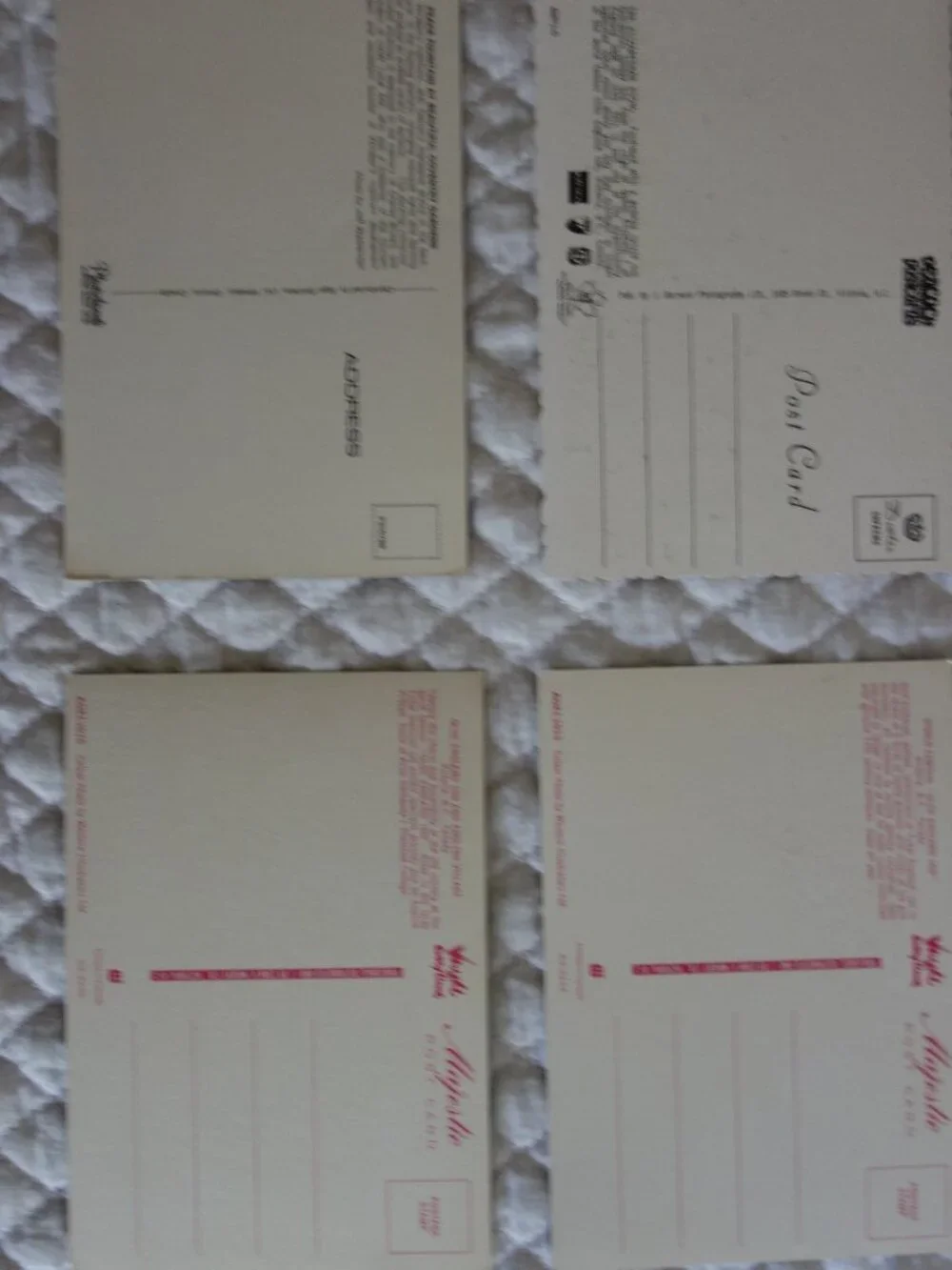Lot of 6 unused Vntg Canada (Victoria / Windsor) Postcards